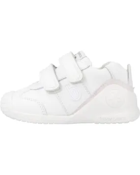 Deportivas de Niña y Niño BIOMECANICS DEPORTIVO CON DOBLE VELCRO PRIMEROS PASOS 221001-C BLANCO SAUVAGE